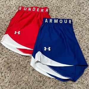 🛼NWT- Two Pairs of Women’s Medium Under Armour Shorts